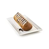 silikomart | Silikon-Kuchenform Modern MERINGA, antihaftbeschichtet, 1er Pack Form mit Sicherheitsring, 3D Design, 250 x 90 mm, h 75 mm, Volumen 1,1 l, Made in Italy