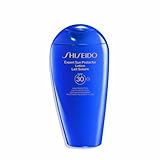 Shiseido Expert Sun Protector LSF 30, Sonnencreme für Gesicht und Körper, 300 ml, wasserfest, mittlerer Schutz, leichte Formel