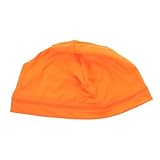 Sosoport Winddichte Radmütze Schnell Trocknende Sportmütze Kühlkappe Weicher Hut Badekappen Kühlende Schädeldecke Schädelkappe Für Männer Kindermützen Jungen Laufende Kappe Polyester Orange