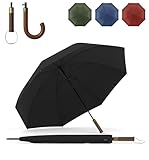 Sapor Design Regenschirm Stockschirm sturmfest Auf-Automatik windsicher | XXL groß & stabil für 2 Personen Damen & Herren | Golfschirm Reise – 123 cm Ø elegant | SAPOR MODERN