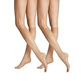Hudson Damen Matt Fein Kniestrümpfe Lilly Put 2er Pack, 20 DEN, Gr. 35/41, Beige (Teint 0010)