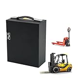 JHKJ 24-Volt-Elektrohubwagen mit LiFePO4-Akku (24 V, 25 Ah) für Be- und Entladen von Hubwagen/Handhubwagen