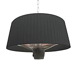 Jet-Line® | Elektrischer Terrassenheizstrahler | Decken-Lampe 'Elektra' | Infrarotlampe | Deckenheizstrahler | Outdoorheizung | Wärmelampe | Deckenheizung Heizstrahler 1000 W