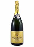Francois Montand Sekt Magnum - Traditionelle Methode - Blanc de Blancs Brut Trocken Wein - Frankreich (1 x 1.5L)