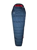 NORDKAMM® Daunenschlafsack 3 Jahreszeiten, leicht und kleines Packmaß, Schlafsack Daunen für Outdoor und Camping, Daunen Schlafsack Erwachsene in 2 Größen