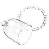 CLISPEED Abdeckplatte aus Glas hochzeitsdeko hochzeitsdeco Kuchentablett mit Glasabdeckung tortenhalter Hochzeitstortenständer schmücken Servierschale Tortenplatte präsentieren Transparent