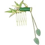 Ericetion Hanfu-Kopfbedeckung, Chinesische Quasten-Kopfbedeckung, Bambus-förmige Haarkamm-Clip-Slides, Antike Haarnadel Für Frauen, Quasten-haarspangen, Haar-Styling-Werkzeug