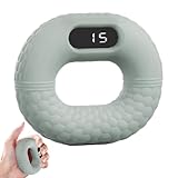 BommFu Griffkraft Ring - Fingergriff Trainer zur Stärkung der Griffkraft,Handstärker mit Zähler,für Senioren, Athleten, Boxer, Kletterer, Musiker, Männer und Frauen