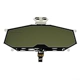 Yhenlovtt Motorrad-Instrumenten-Cluster-Display, Instrumenten-Cluster-Display für MT 07 FZ 07 für Tracer 700, ABS-Material