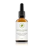 Natürliches Chlorophyll aus reinem Alfalfa 50 ml - Lebenselixier mit energetisiertem Wasser ohne Zusatz- und Konservierungsstoffe - höchste Bio-Verfügbarkeit - vegan