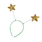 TOVINANNA 6St Frühlingshaarbänder haarband hair-band hairband party sachen schaumstoffe chaps tiegerkostuem + stirnband Haarbänder für Glitzer-Haarbänder Yellow