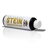 Universal Steinversiegelung und Imprägnierung für Innen und Außen 500 ml tiefenwirksame Versiegelung von Steinplatten, Gehweg, Terrasse, Schutz vor Grünbelägen, Moos, ungiftig mit Abperleffekt