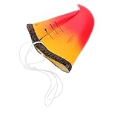 Yardwe Papageien Schnabel Maske aus Vinyl Realistisch Lustig mit Elastischem Tragegurt Dekorative Cosplay Requisite für Partys Leicht und Einfach Anzubringen