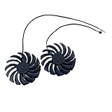 iHaospace 2Pcs /Lot Replacement Grafikkarten Kühler PLD10010S12HH Graphics Card Cooler Fan Kompatibel mit MSI VENTUS 2X RTX 3050 3060 3060 Ti 3070