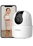 Imou 2K Überwachungskamera Innen WLAN Kamera Überwachung Innen 360° für Hausstier Babyphone mit KI-Personenerkennung, Automatische Verfolgung, Nachtsicht, Zwei-Wege-Audio,Sirene,Funktioniert mit Alexa