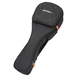 Vaguelly Mandolinentasche Tragetasche für Mandoline Klarinettenkoffer Gitarrenkoffer hart Gigbag Instrument padded bag polstertasche Mandolinenkoffer Mandolinenhalter Oxford-Stoff Black