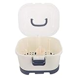 MUSISALY Aufbewahrung Für Babyflaschen Reiseflaschenständer Flaschenablage Mit Deckel Flaschenaufbewahrungsorganizer Flaschentrockenständer Kompakter Flaschenhalter Flaschenetui