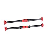 Sosoport 2St Spinlock-Halsband zum Gewichtheben mit Gewinde Langhantelhalter Gewicht Hantel Curlstange mit Gewichten hantelscheiben gewichtstier steckverbinder Hantelgriff Hantelstange rot