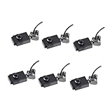 catgol HO Scale Train Coupler Set - 6 Metall Haken Zubehör für 1/87 Modelleisenbahn - Steckverbinder für Miniatureisenbahn