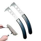 tulahkomen Pflasterstein Hebewerkzeug - Schwerlast 2-Teilig | Werkzeug zur Entfernung von Pflastersteinen - Zum Heben Bewegen Installieren Reparieren Und Verlegen Von Blocksteinen Für Garten Und