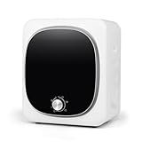 FANTASK Mini Wäschetrockner 5KG, 5 Programme, bis zu 69℃, Ablufttrockner mit Überhitzungsschutz und Mehrfachfiltration, Trockner, 800W