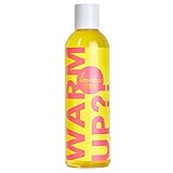 Loovara Massageöl 250 ml WARM UP, natürliche Öle, erotisches Massageöl, wärmendes Liebesöl zur Erregung beim Vorspiel, mit süßem Duft zur Partnermassage, Vegan