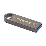 Philips Moon Edition Ultra Speed 3.1 USB-Flash-Laufwerk USB-Stick 64 GB für PC, Laptop, Computer Data Storage, Lesegeschwindigkeit bis zu 180 MB/s, Aluminium, Schlüsselanhänger