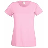 Fruit of the Loom - T-Shirt Johnson, UTBC1354, Pink, UTBC1354 S