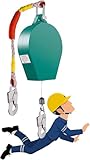 Hochleistungs-Rettungsständer für Feuerbekämpfung, kompakter Raumeinsatz, einziehbares Rettungsseil, Klettern, Fallschutz, verstellbare Höhen, 16–98 cm, unverzichtbare Sicherheitsausrüstung