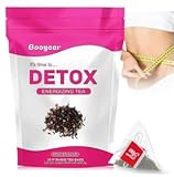 Detox Tee Zum Abnehmen, 28 Tage Kräutertee Gewichtsverlust, Natürliche Kräutermischung mit Camellia, Grüner Tee, Löwenzahn, Rose & Pfirsich, Verdauung & Wohlbefinden