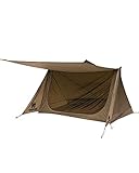 OneTigris Shelter Leichtes 4-Jahreszeiten-Zelt mit Notfallmatte, für Camping, Wandern, Version 2.0