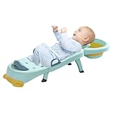 Hair Wash Basin, Hair Washing Tray, Kids Shampoo Fleisch, Foldable Kids Shampoo Fleisch, Tragbares Shampoo für Kinder, Haarshampoo, Salon-Shampoo, für Jungen, Mädchen,
