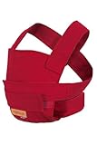Marsupi Mini Puppentrage - Babytrage für Puppenmamas und Puppenpapas ab 2 Jahren - Baby Spielzeug - Bio-Baumwolle, Farbe, Ruby red