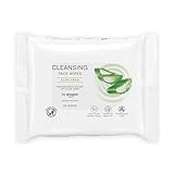 by Amazon Gesichtsreinigungstücher mit Aloe Vera, Make-up-Entferner, parfümfrei, 25 Tücher