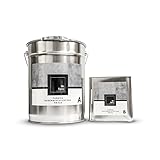 Mr. Epoxy Epoxidharz Bodenbeschichtung (10 kg, RAL 7001 Silbergrau) - 2K Betonfarbe für Garagen, Keller & Werkstatt Boden - Flüssigkunststoff Epoxid Grundierung und Bodenversiegelung