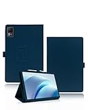 Schutzhülle für DOOGEE U13 Tablet, 33 cm (13 Zoll), yystao PU-Leder, Schutzhülle, kompatibel mit Doogee Tablet U13 13 Zoll (33 cm), Handschlaufe, hautstrukturiertes Vollwickeldesign, Blau