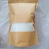 Kesote Kerzenwachs 500g Kerzensand mit 20 PCS Docht Kerzen Selber Machen Set Kerzen Wachs zum Gießen Dekosand Weiß Paraffinwachs