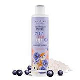 Jean & Len Traumlocken Shampoo Reiswasser & Açaibeere, für lockiges & welliges Haar, verleiht Sprungkraft & Volumen, fruchtiger Beeren-Duft, Haarshampoo, ohne Parabene & Silikone, vegan, 300 ml