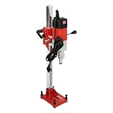 2.3KW Kernbohrmaschine, Betonkernbohrer, Diamant-Kernbohrgerät Max. 165mm Bohrdurchmesser beton 0-740 U/min auf Ziegel, Stein, Stahlbeton, Felsen und feuerfesten Materialien verwendet werden