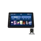 Doppel Din Autoradio Mit Carplay Und Android Auto, Bluetooth, WiFi, 9 Zoll Touchscreen Armaturenbrett-Einbau-Videogeräte - EQ Soundsystem Für Mitsubishi Pajero Montero V31 Cheetah,1g+16g