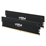 Crucial Pro DDR5 RAM 64GB Kit (2x32GB) 6400MHz CL40, Overclocking Gaming, Intel XMP 3.0 / AMD EXPO, PC Computer Arbeitsspeicher, Schwarz - CP2K32G64C40U5B