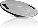 Yes4All T3VS Balance Board inkl, Wackelboard Sport mit Griff und Rutschfester Oberfläche; Wackelbrett Balance Board Ø 40cm - Ø 41cm, Farbenfroher für Ihr Stabilitäts- und Ganzkörpertraining