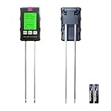 6 in 1 Boden-PH-Meter-Tester,Bodenmessgerät,Bodentester Feuchtigkeitsmessgerät für PH, Licht und Feuchtigkeit,Digitales PH Wert Messgerät Boden für Pflanzenerde, Hydroponik, Gemüsegarten, Rasen