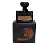 Sumsoctober Antistatische Vinyl-Schallplattenbürste, Schallplatten-Reinigungsbürste, Vinyl-Bürste, beseitigt statische Aufladungen, ABS und Kohlefaser (schwarz)