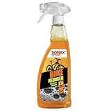 SONAX BIKE Reiniger (750 ml) Fahrradreiniger für Aluminium, Mattlacke, Carbon- & Kunststoffoberflächen, reinigt Kette & Zahnkränze, für E-Bikes, materialschonend | Art-Nr. 08524000