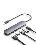 Anker USB C Hub (5-in-1), 4K@30Hz HDMI mit 90W Max. Power Delivery, USB-C und USB-A Daten-Ports, kompakt und stylisch für MacBook, Dell XPS und mehr (Ladegerät Nicht enthalten)