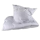 AddLiving Steppbettdecken Set mit Kopfkissen Steppbettdecke 135x200 cm Kopfkissen 80x80