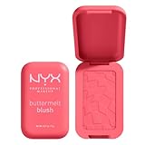 NYX Professional Makeup Buttermelt Blush, Cremige Textur mit Shea Butter, Mandelbutter & Mangobutter, Einfach zu verblenden für einen frischen Look, Farbe: U Know Butta