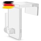 Raumhero Fensterhaken 100% Made in Germany - zum Einhängen (26 Stk.) Haken für Fenster Deko, Aufhänger Fensterdeko, Lichterkette, Weihnachtsstern - Haken transparent (Klemmbereich: 15-20 mm)