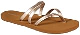 Volcom Damen Easy Breezy II Flip Flop Sandalen, champagnerfarben/goldfarben, 35.5 EU